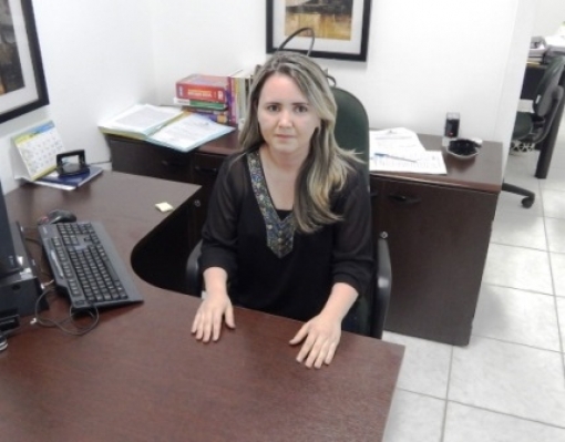 Defensora pblica que atua na comarca de Rondonpolis, Adriana Rodrigues