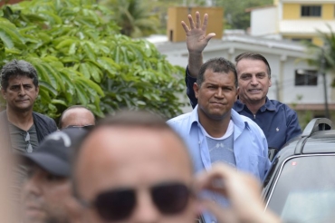 O presidente eleito, Jair Bolsonaro, vai a Braslia na tera-feira (6) - Tomaz Silva/Agncia Brasil