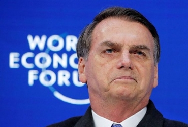 Jair Bolsonaro participa do Frum Econmico Mundial em Davos - Reuters/Arnd Wiegmann/Direitos Reservados
