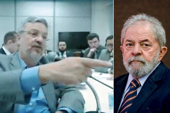 O ex-ministro Antonio Palocci e o ex-presidente Lula (Wilson Filho/Futura Press/Folhapress)
