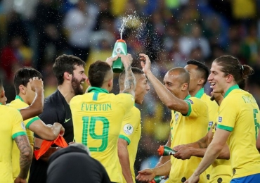 Brasil  campeo da Copa Amrica - Reuters/Ricardo Moraes/Direitos Reservados