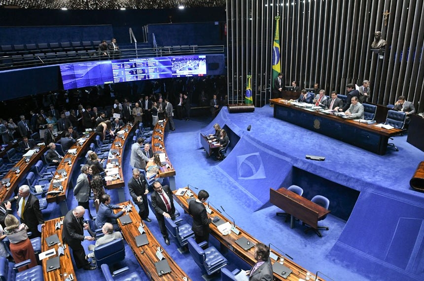 Senadora Simone Tebet, presidente da CCJ, diz que reforma da Previdncia ser votada no plenrio do Senado dia 24 - Arquivo/Agncia Brasil