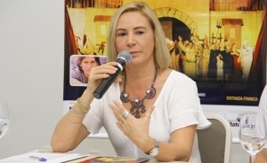 A ex-primeira-dama Roseli Barbosa, que  inestigada pela Operao Arqueiro, do Gaeco