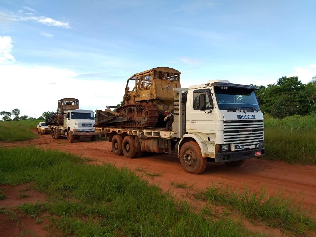Empresa contratada ter 24 horas, a partir do chamado da Sema, para disponibilizar caminho no municpio sede do desmatamento - Foto: Sema-MT