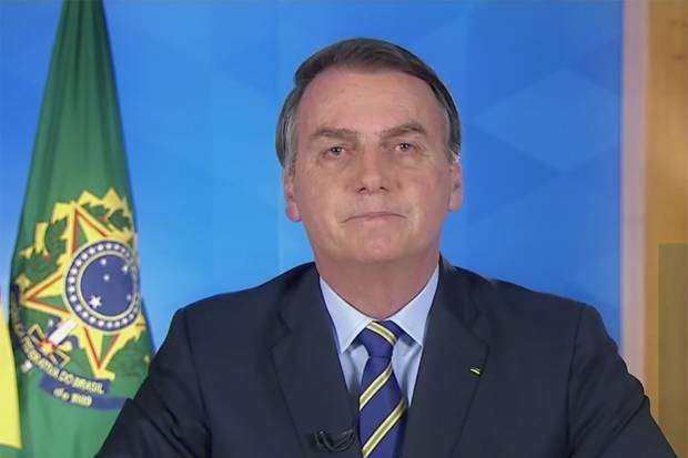  //Reproduo Jair Bolsonaro em pronunciamento em cadeia nacional nesta tera-feira (31)