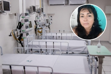 Paciente Sandra Pires se recupera aps 14 dias de UTI - Foto: Assessoria