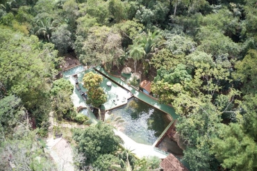 Parque Estadual das guas Quentes foi a primeira unidade de conservao criada em Mato Grosso - Foto: Ariel Rossi