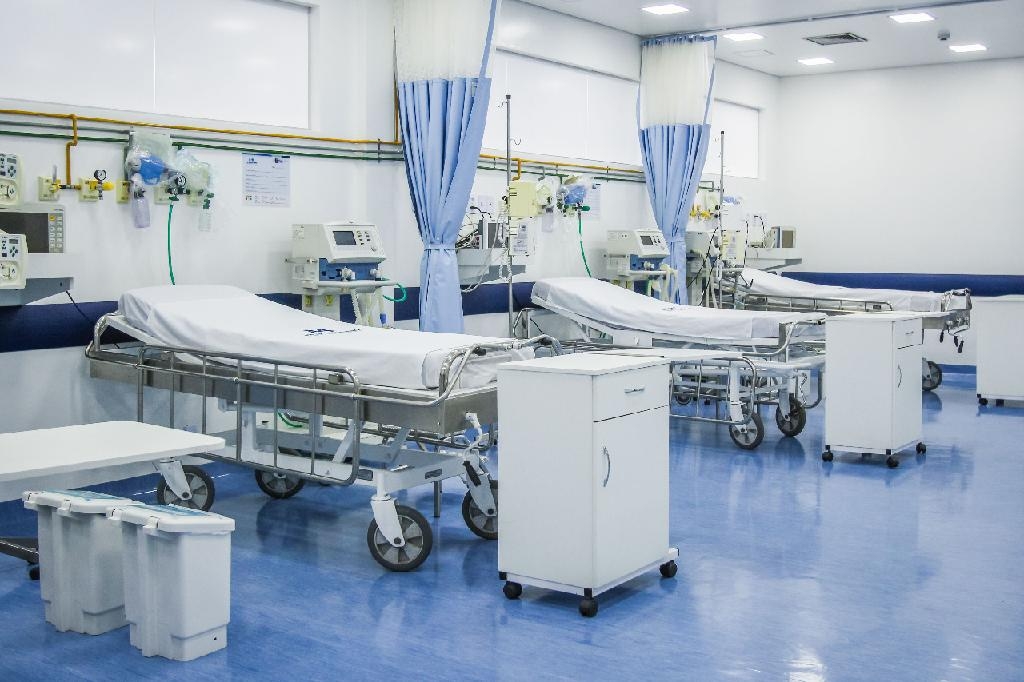 Hospital Metropolitano, que est em fase de ampliao, ainda receber outras 11 vagas de UTI - Foto: Christiano Antonucci | Secom-MT