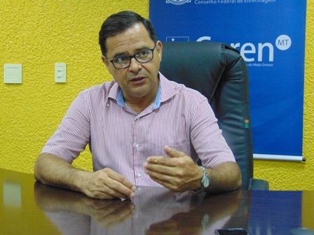 Presidente do Conselho Regional de Enfermagem, Antnio Csar Ribeiro