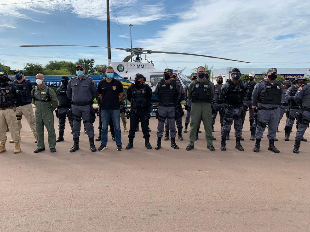 Operao Salutem em Peixoto de Azevedo - Foto: Sesp-MT