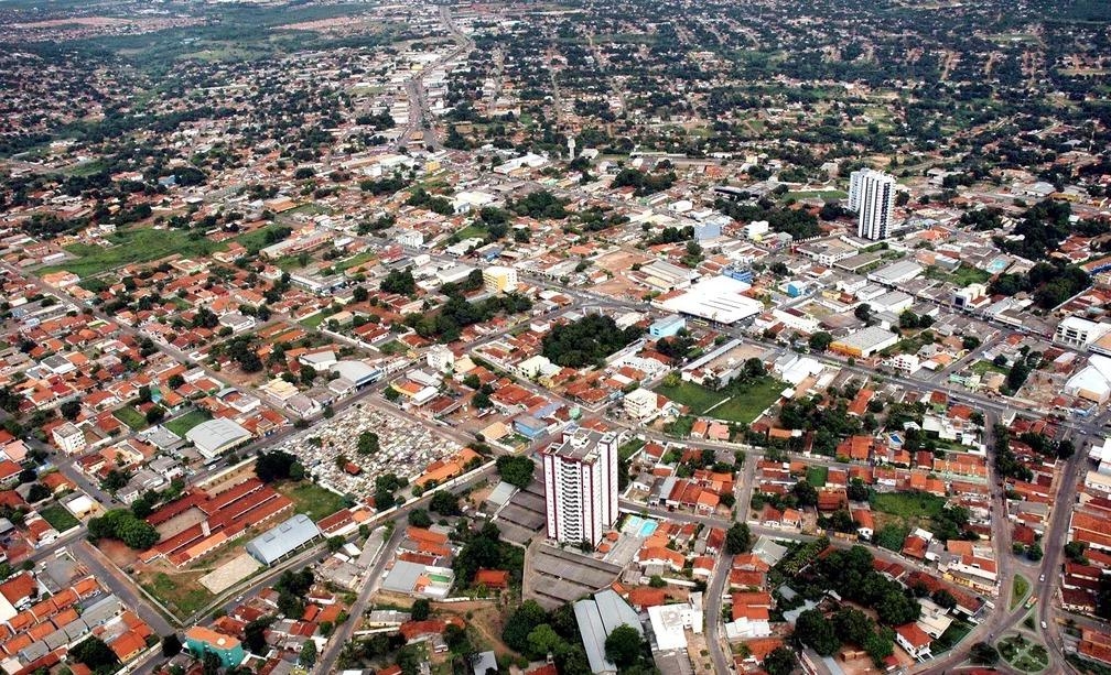 Vista aérea de Várzea Grande - Foto: Prefeitura de Várzea Grande-MT