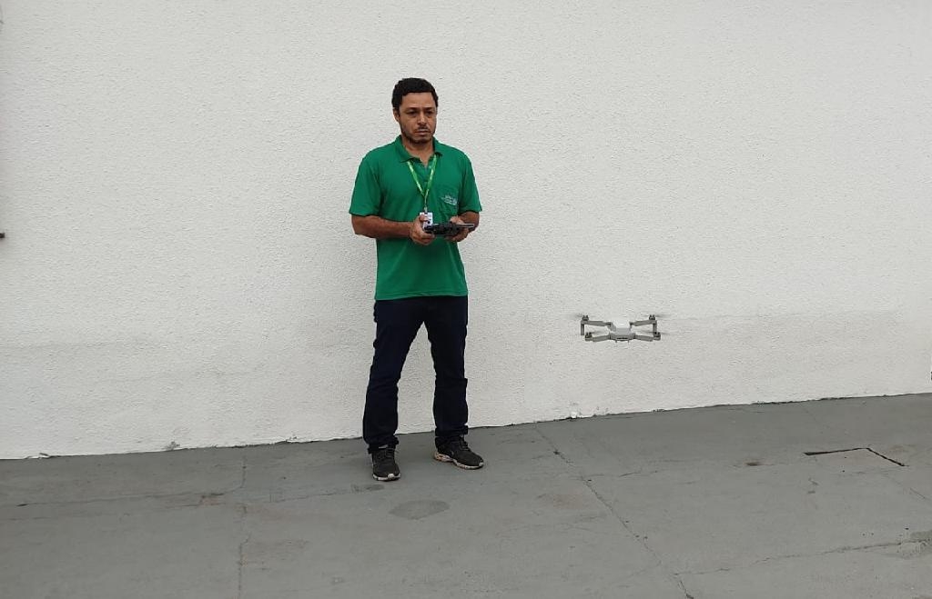 Treinamento com drone - Foto: Indea