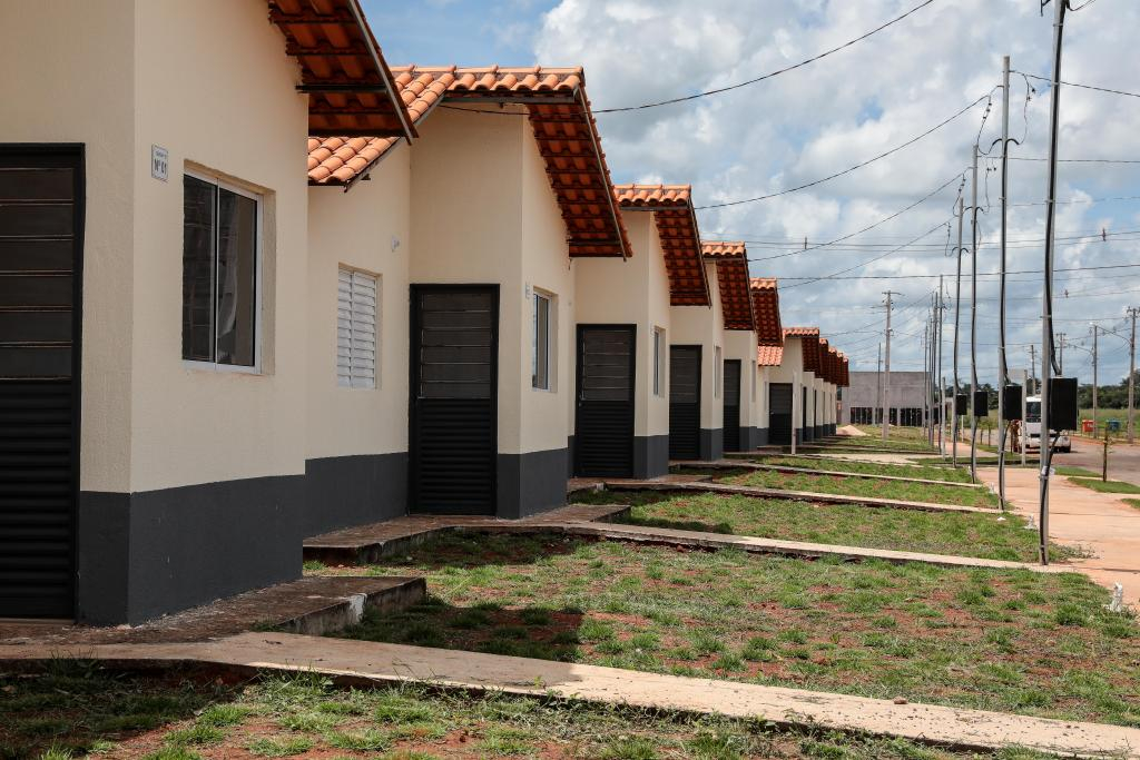 Casas do Residencial Vida Nova II, em Lucas do Rio Verde - Foto: Mayke Toscano/Secom-MT