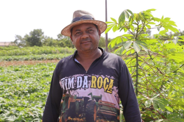 Produtor Odenil Aparecido - Foto : Samuel Janke