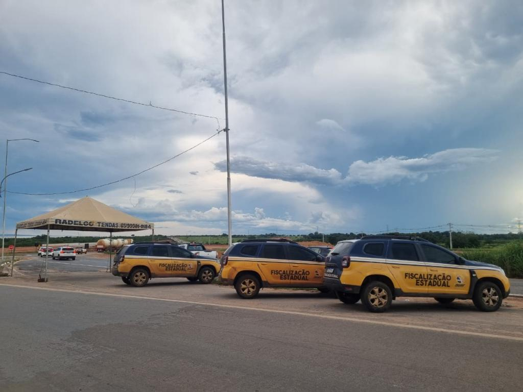 Fiscaliza��o AGER-MT.