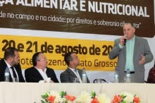 Governador Pedro Taques,  participou do evento