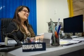 Flvia Emanuelle de Souza Soares, superintendente de Penitencirias