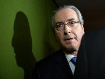 O presidente da Cmara dos Deputados, Eduardo Cunha, em Braslia