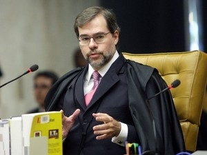 O ministro Dias Toffoli