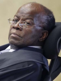 O ministro do STF Joaquim Barbosa