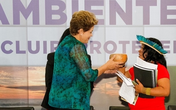 Dilma participa de cerimnia do Dia do Meio Ambiente