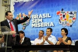 Ministra Tereza Campello participa do lanamento do Plano Mato Grosso Sem Misria, no Estado