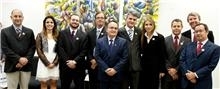 Pedro Taques recebe membros do MP, lideranas polticas e familiares em Braslia