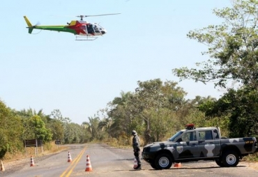 Operao Gnesis, desencadeada na fronteira de MT, pelas foras estaduais e federais ligadas  segurana pblica