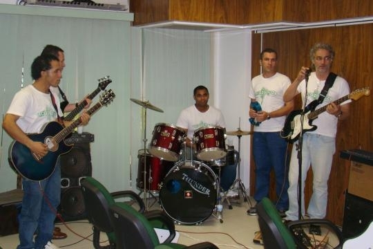 Banda Cazuluz formada por reeducandos do Centro de Ressocializao de Cuiab