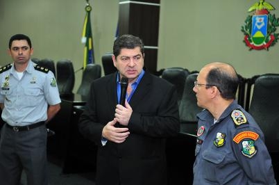 Presidente Guilherme Maluf participa de Curso de Especial de formao continuada da PM