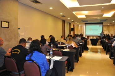 Workshop foi realizado no hotel Deville, em Cuiab.