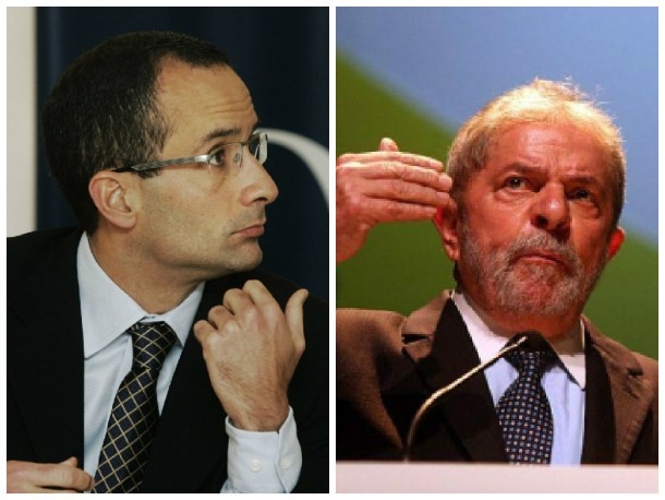 Marcelo Bahia Odebrecht, preso desde 19 de junho, e o ex-presidente Lula