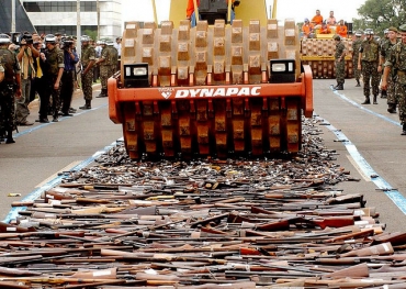 Entrega das armas s Foras Armadas segue determinao do CNJ e do Estatuto do Desarmamento.