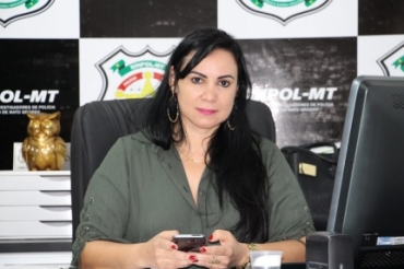 Edileusa Mesquita, presidente do Sinpol-MT