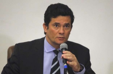  Srgio Lima/Poder360 - Sergio Moro acusou o presidente Jair Bolsonaro de interferncia em pronunciamento no Ministrio da Justia e Segurana Pblica