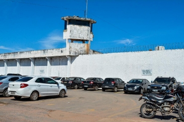 Fachada da Penitenciria Central do Estado, a PCE - Foto: Tchlo Figueiredo/Secom-MT
