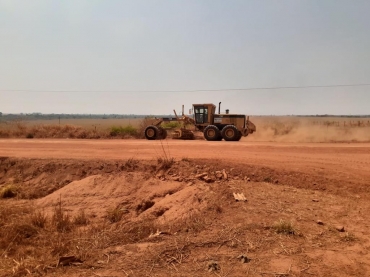 Governo retoma pavimentao da MT-339 em Tangar da Serra - Foto: Sinfra-MT