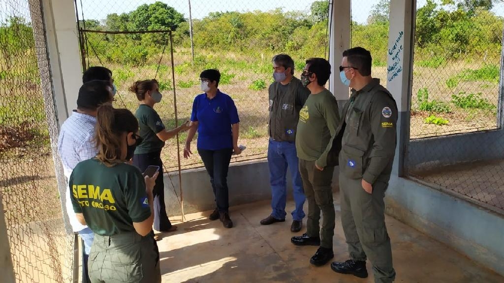 Visita ao Ncleo Avanado do Pantanal - Foto: Assessoria