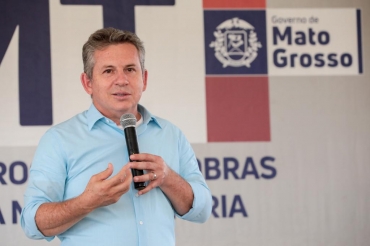 O governador Mauro Mendes - Foto: Mayke Toscano/Secom-MT
