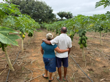 Casal Tércio e dona Márcia - Nova Monte Verde - Foto: Vânia Neves